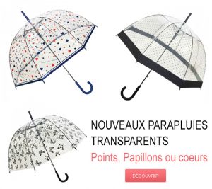 parapluies transparents